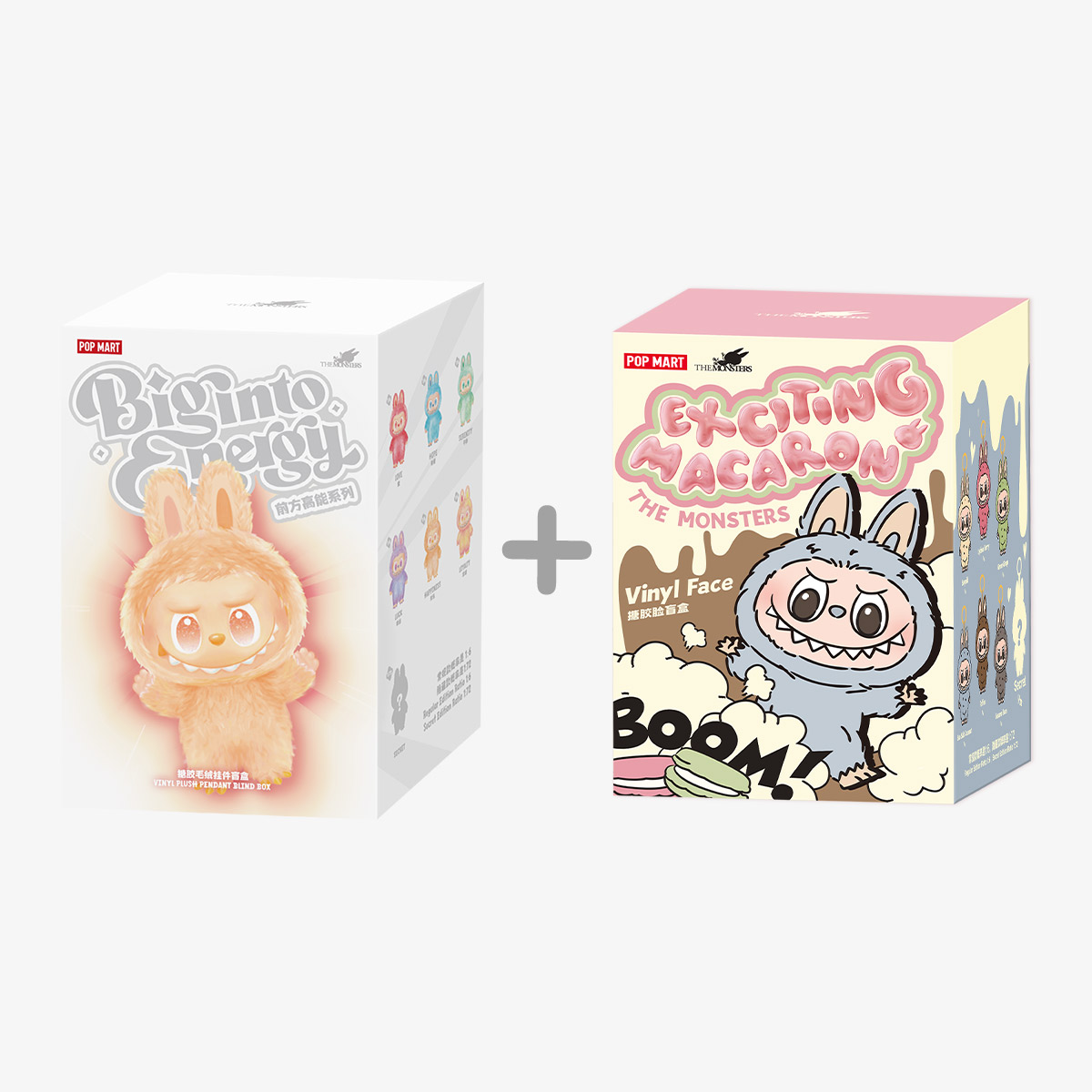 Labubu em Pé + Labubu Colorido por R$ 499